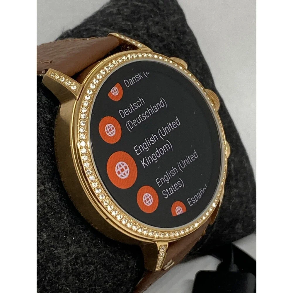 Fossil Gen 4 Authentic Digital Dial Smart Watch Custom Band FTW6015 LT296